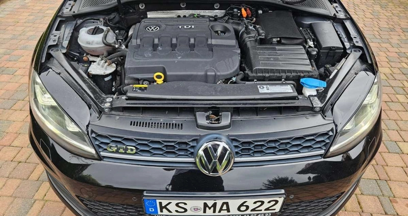 Volkswagen Golf cena 57999 przebieg: 161000, rok produkcji 2014 z Szepietowo małe 407